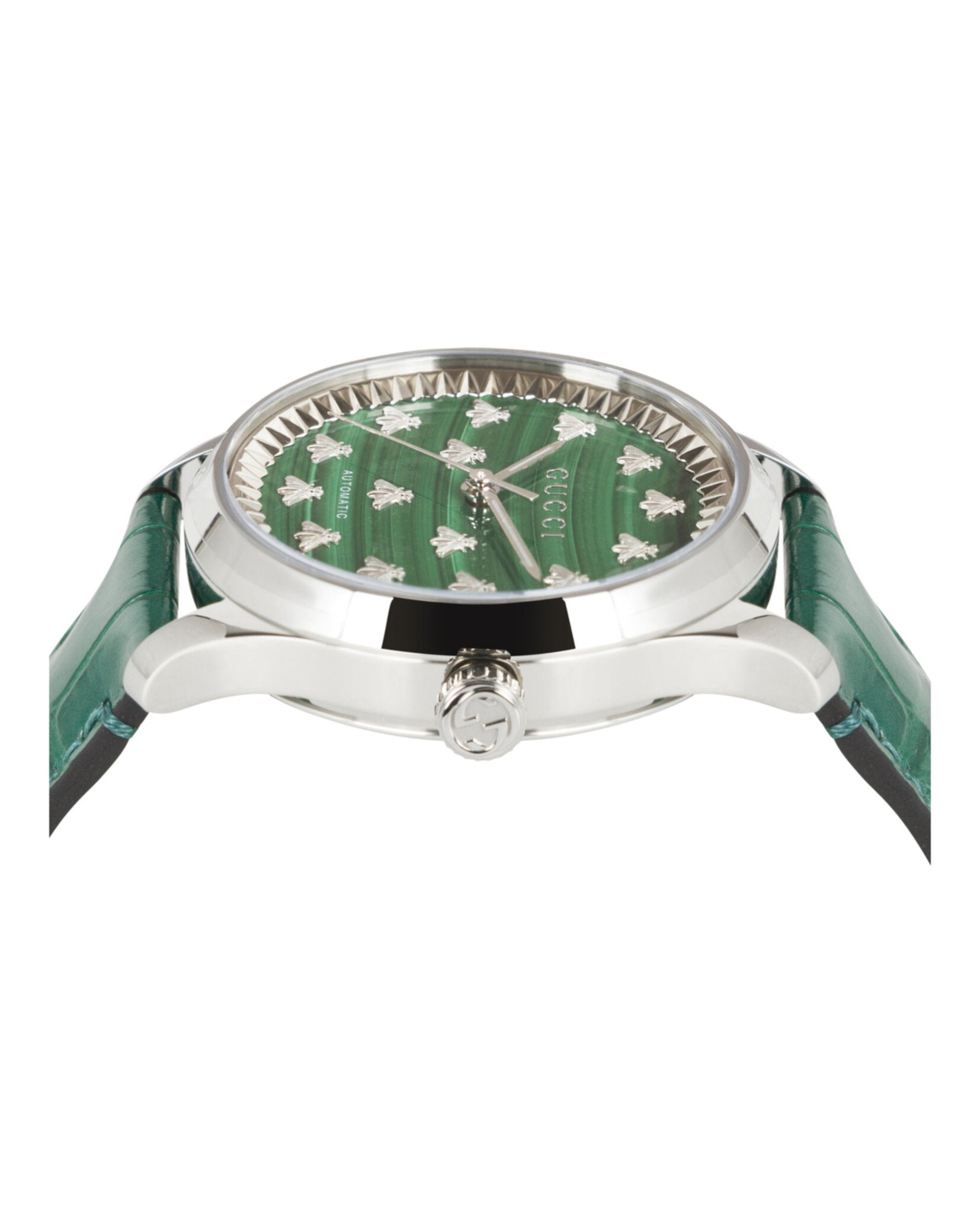 Gucci Unisex-Adult  Stainless Steel 38mm Strap Fashion Watch