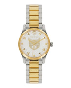 Gucci Womens  Two Tone 27mm Bracelet Fashion Watch