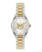 Gucci Womens  Two Tone 27mm Bracelet Fashion Watch