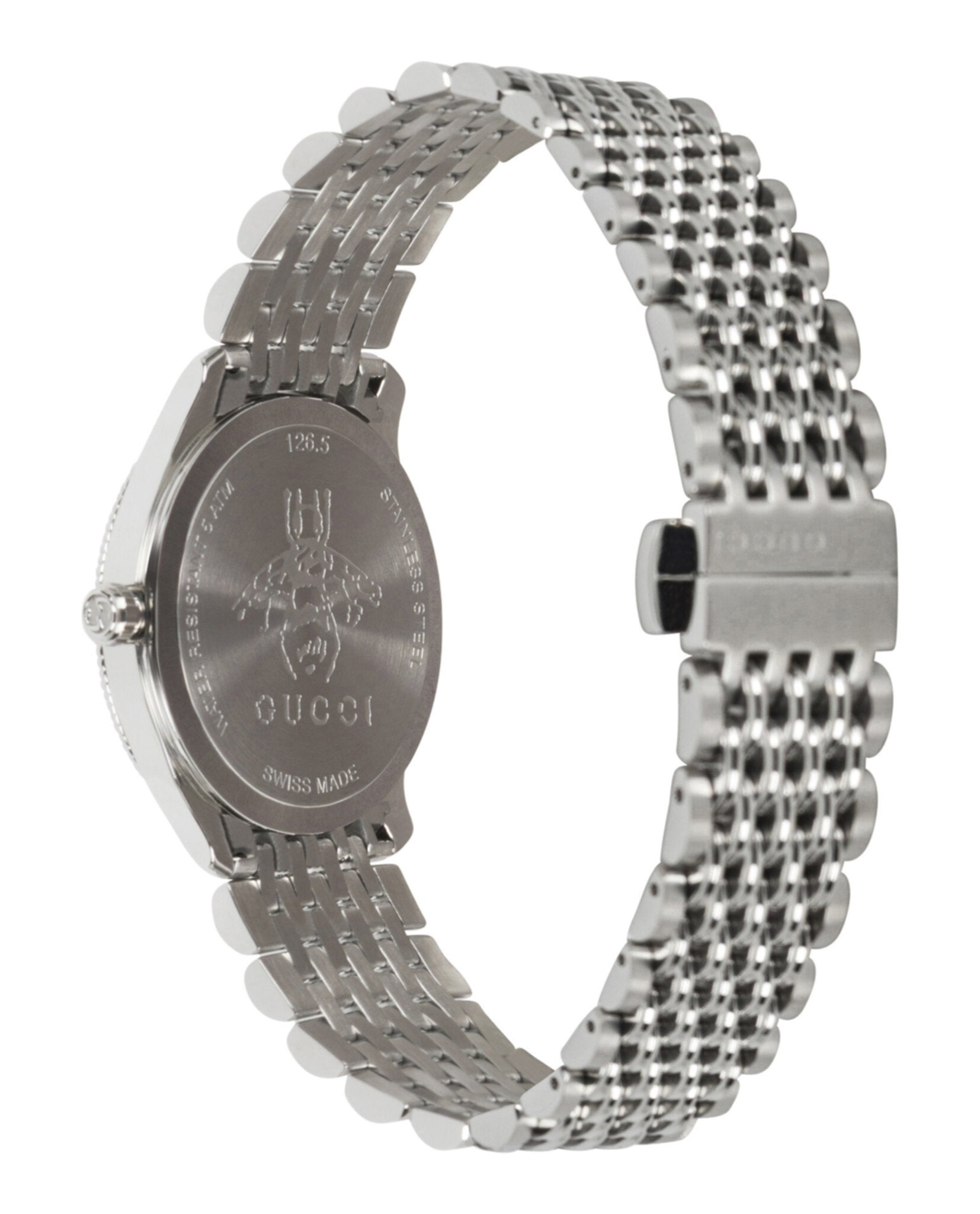 Gucci Womens  Stainless Steel 29mm Bracelet Fashion Watch