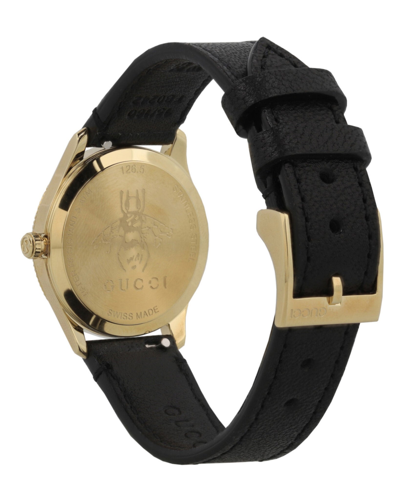 Gucci Womens  Gold 29mm Strap Fashion Watch