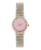 Gucci Womens  Two Tone 29mm Bracelet Fashion Watch