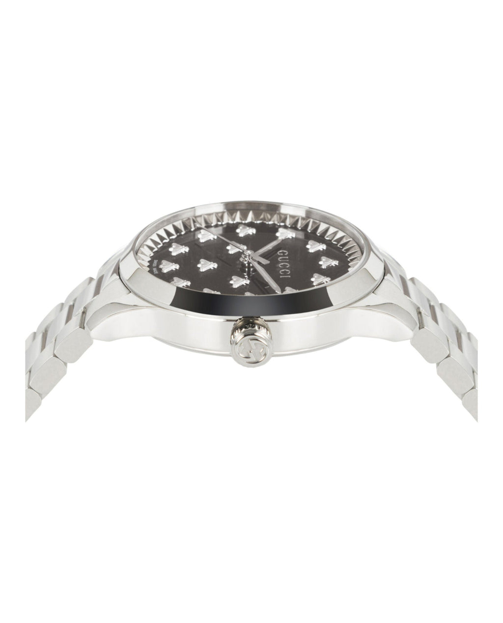 Gucci Womens  Stainless Steel 32mm Bracelet Fashion Watch