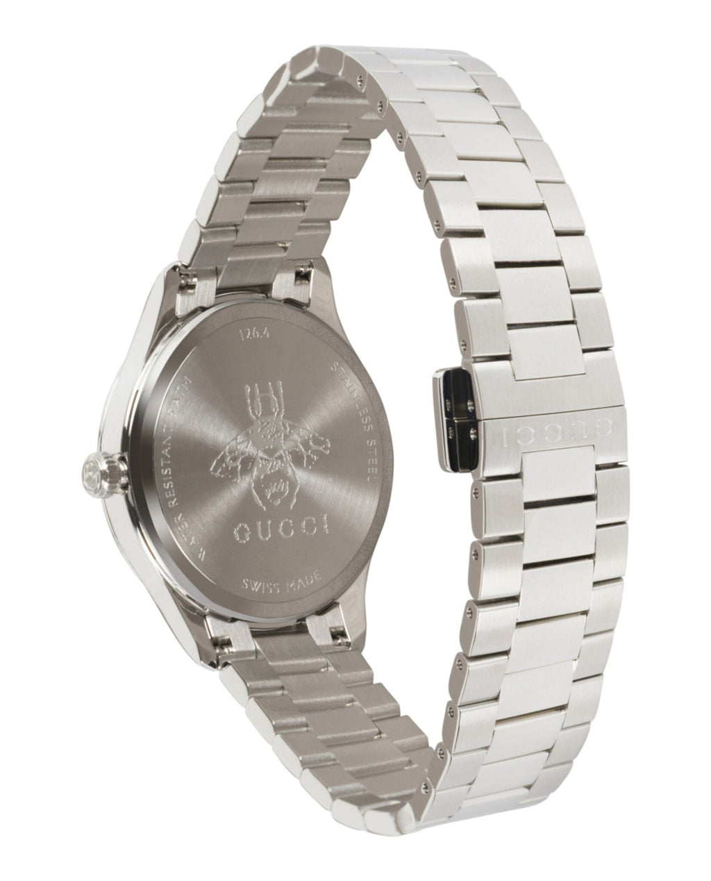 Gucci Womens  Stainless Steel 32mm Bracelet Fashion Watch