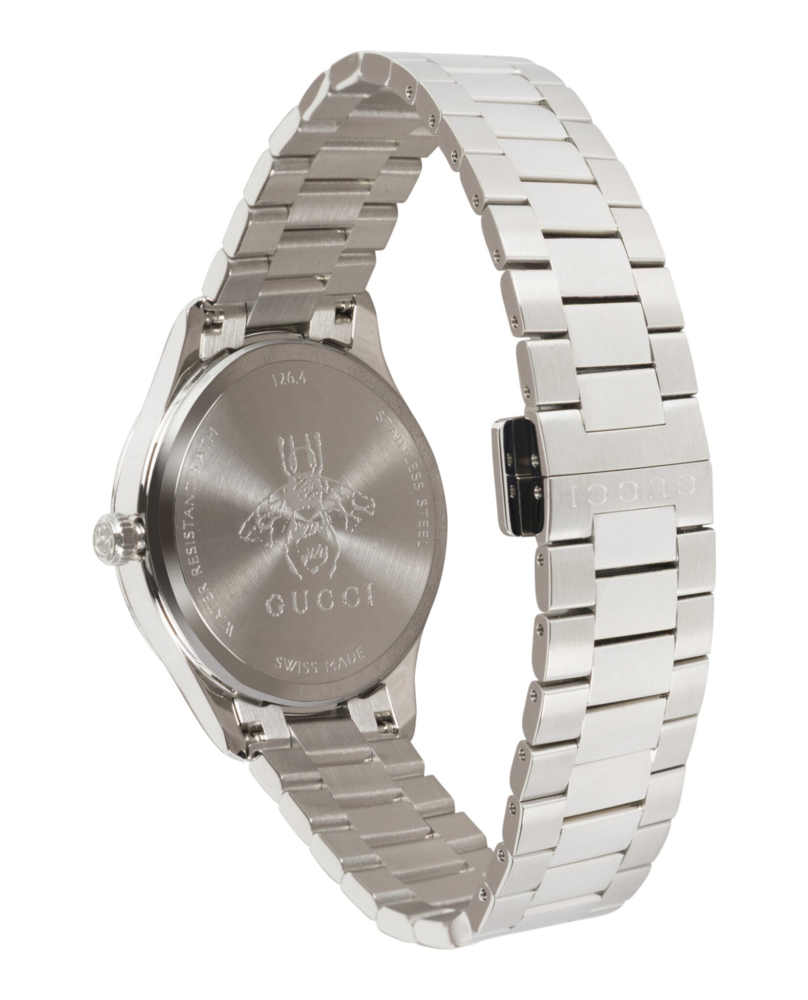 Gucci Womens  Stainless Steel 32mm Bracelet Fashion Watch