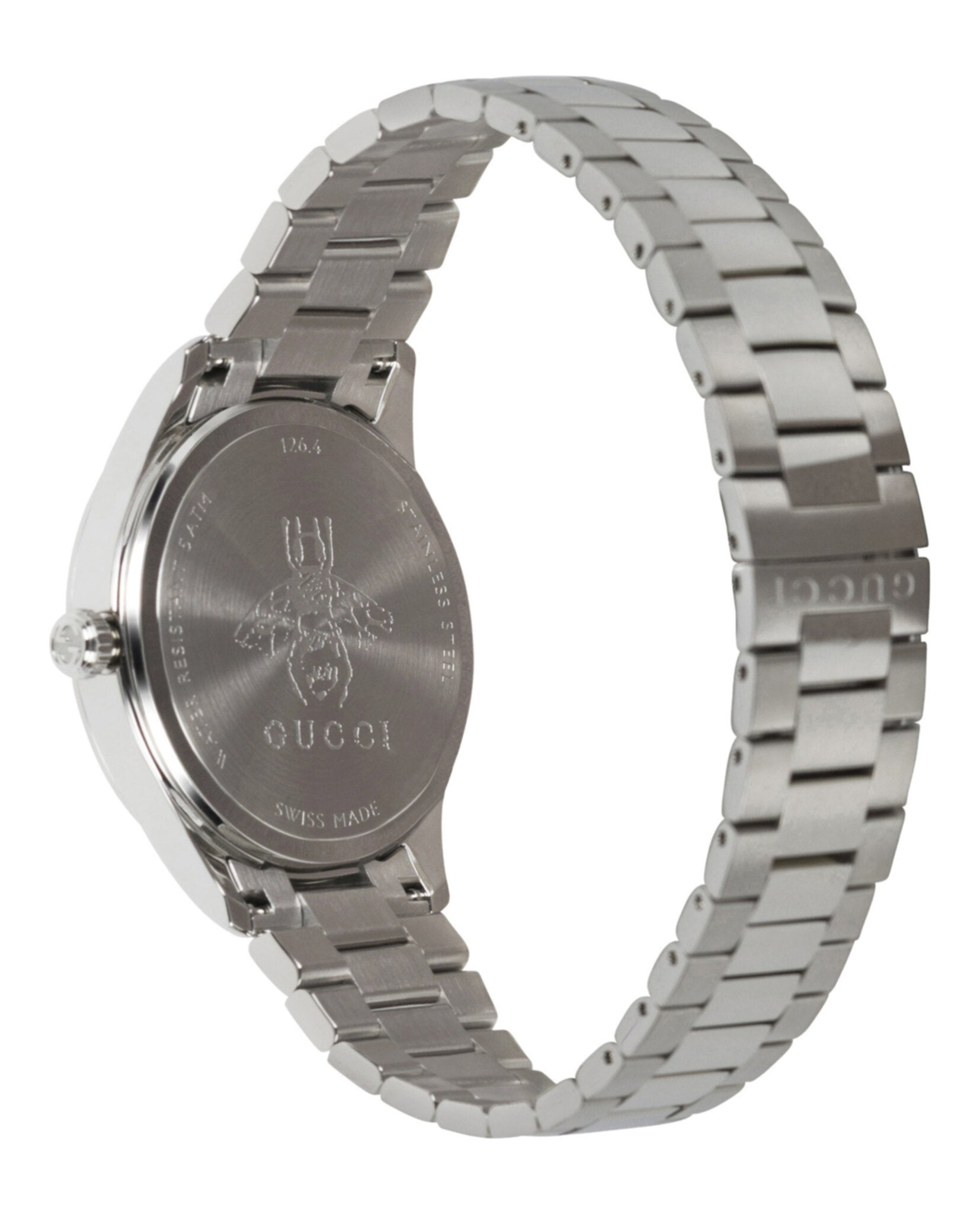 Gucci Womens  Stainless Steel 32mm Bracelet Fashion Watch