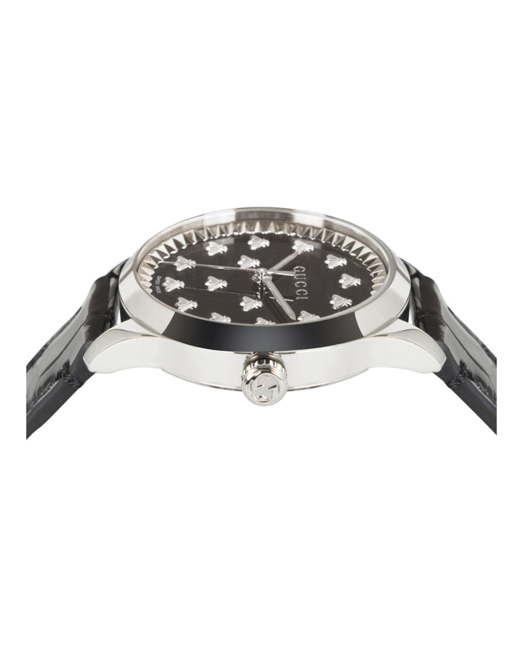 Gucci Womens  Stainless Steel 32mm Strap Fashion Watch