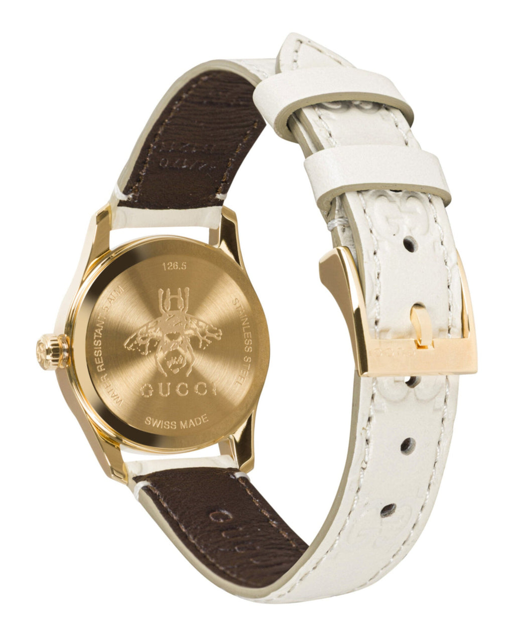 Gucci Womens  Gold 27mm Strap Fashion Watch