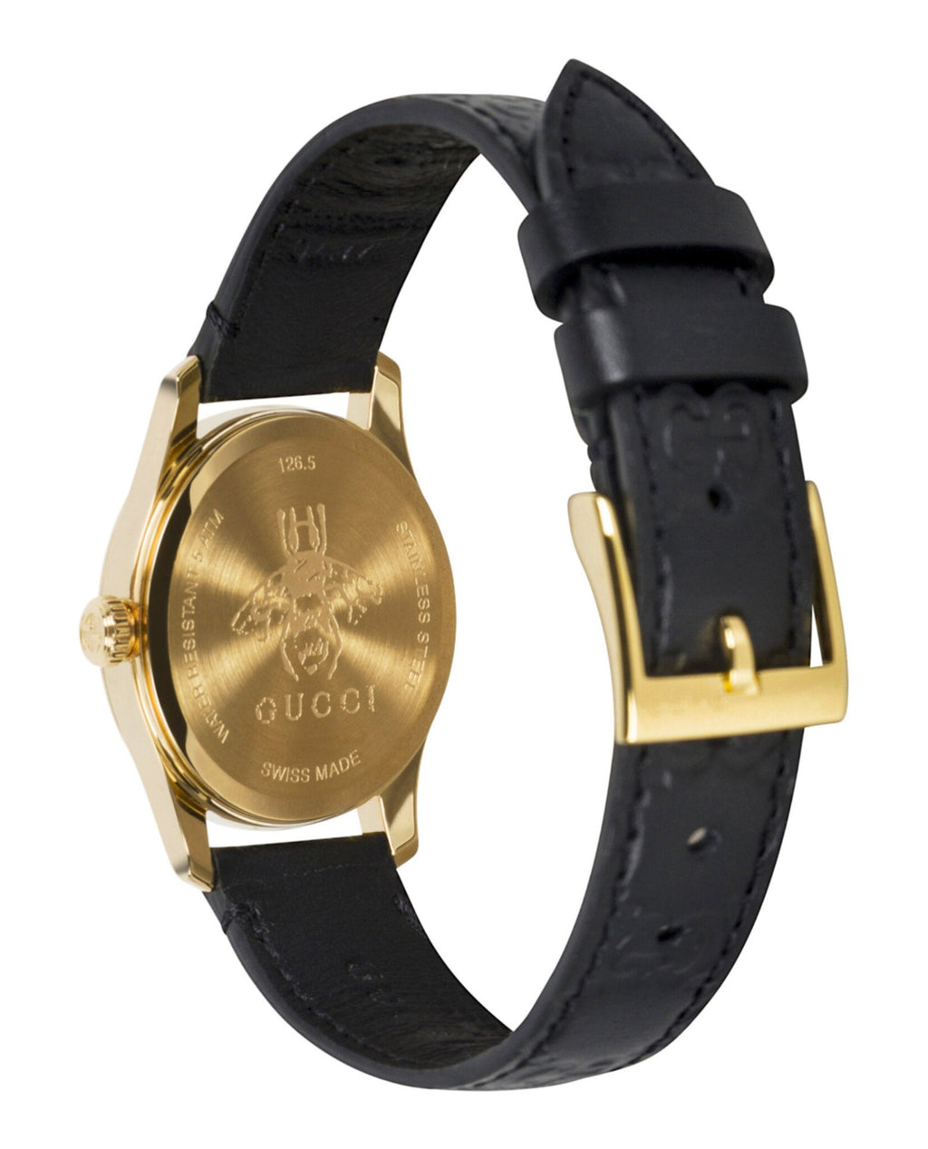 Gucci Womens  Gold 27mm Strap Fashion Watch