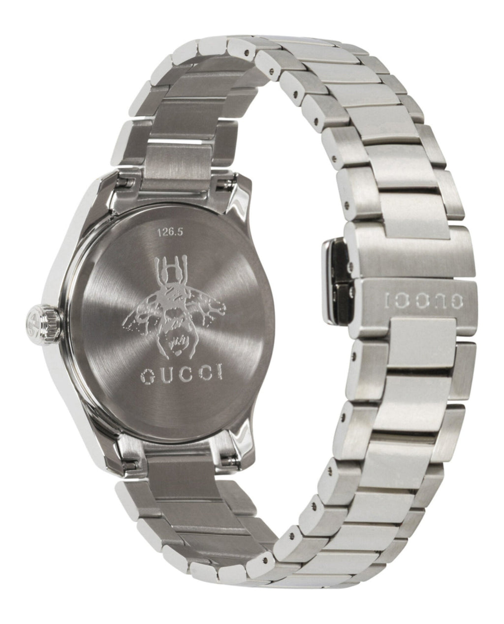 Gucci Womens  Stainless Steel 27mm Bracelet Fashion Watch