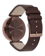 Gucci Mens  Rose Gold 42mm Strap Fashion Watch