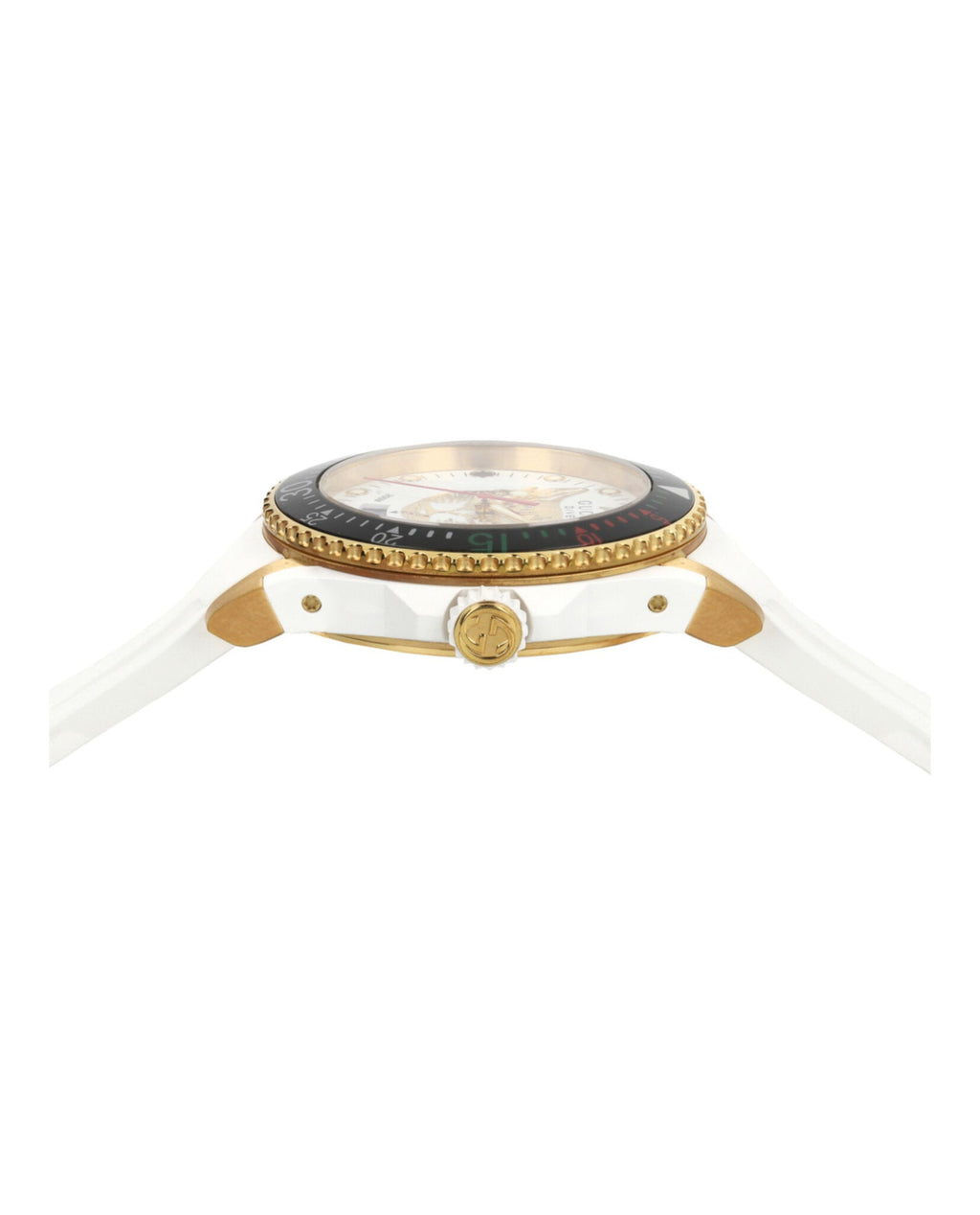 Gucci Mens  Gold 40mm Strap Fashion Watch