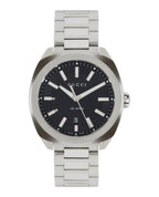 Gucci Mens  Stainless Steel 41mm Bracelet Fashion Watch