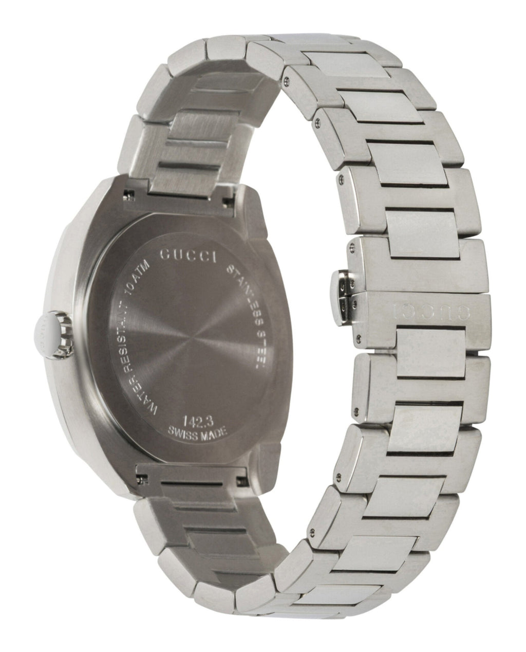Gucci Mens  Stainless Steel 41mm Bracelet Fashion Watch