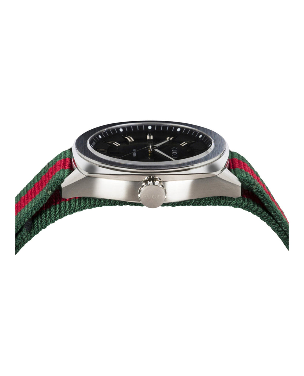 Gucci Mens  Stainless Steel 41mm Strap Fashion Watch