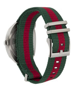 Gucci Mens  Stainless Steel 41mm Strap Fashion Watch