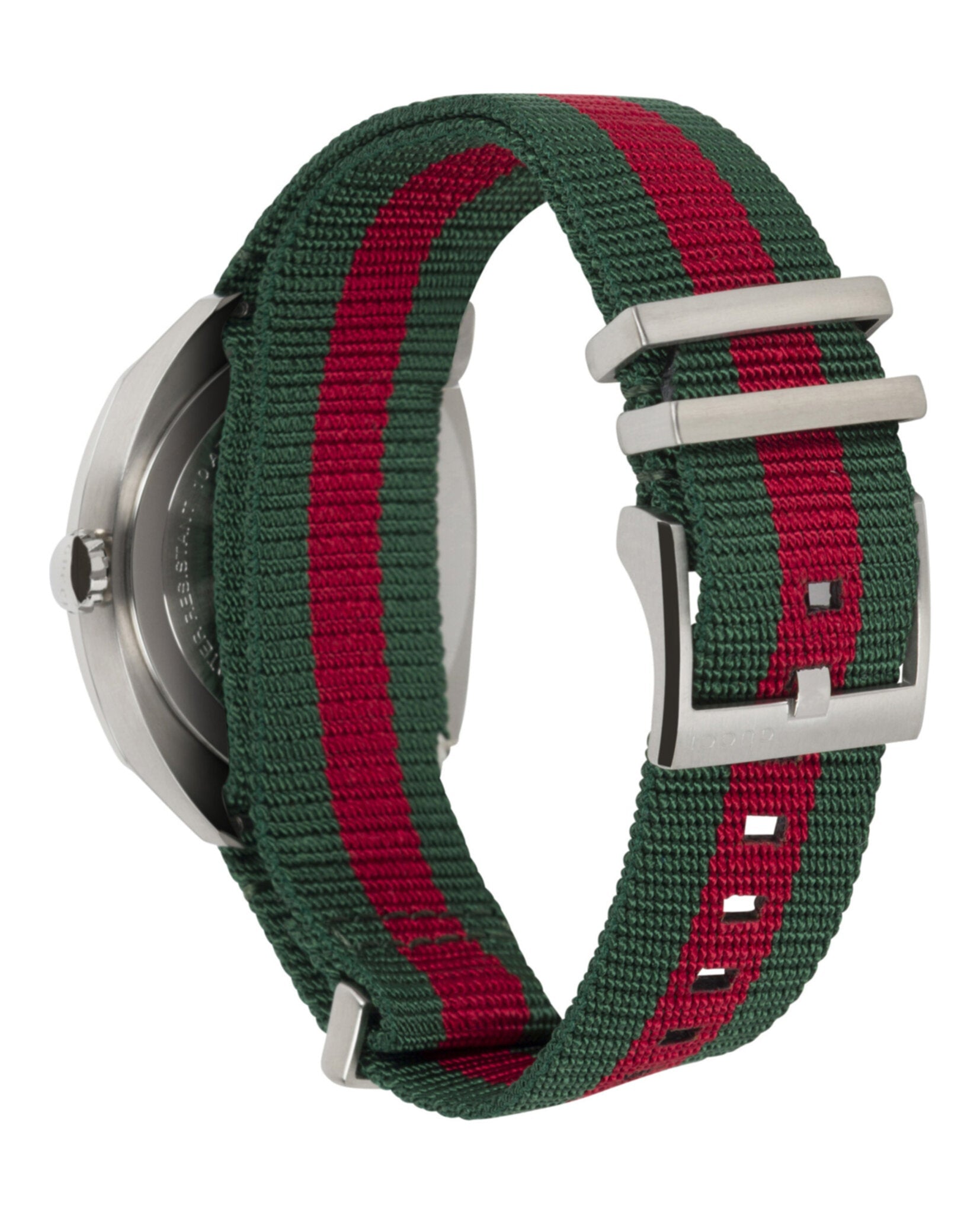 Gucci Mens  Stainless Steel 41mm Strap Fashion Watch