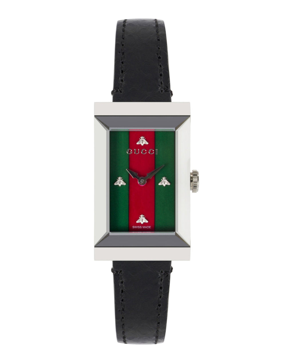 Gucci Womens  Stainless Steel 30mm Strap Fashion Watch