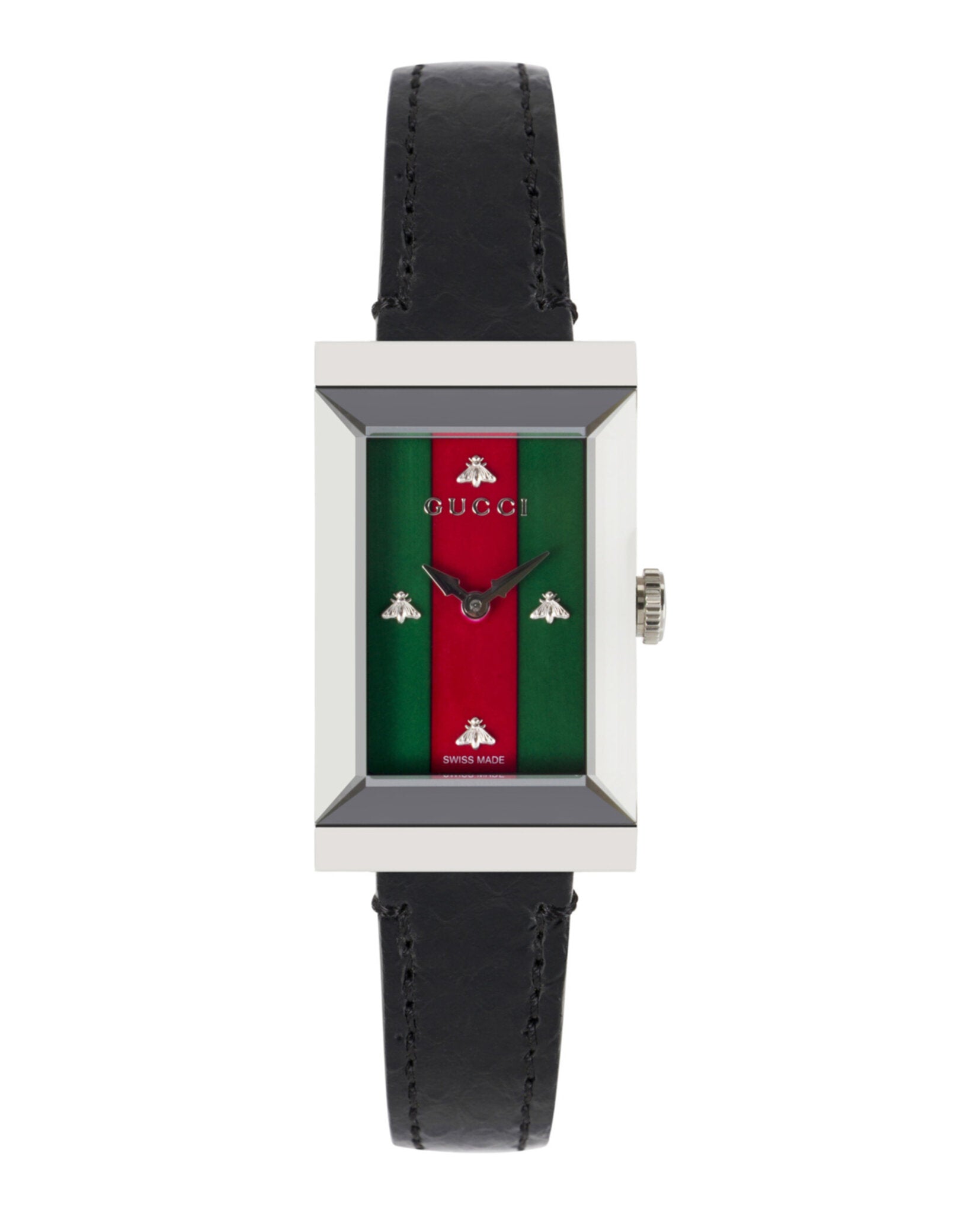 Gucci Womens  Stainless Steel 30mm Strap Fashion Watch
