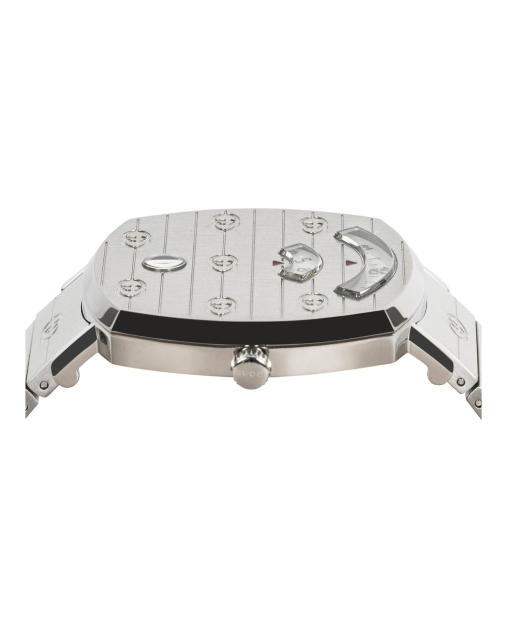 Gucci Unisex-Adult  Stainless Steel 35mm Bracelet Fashion Watch