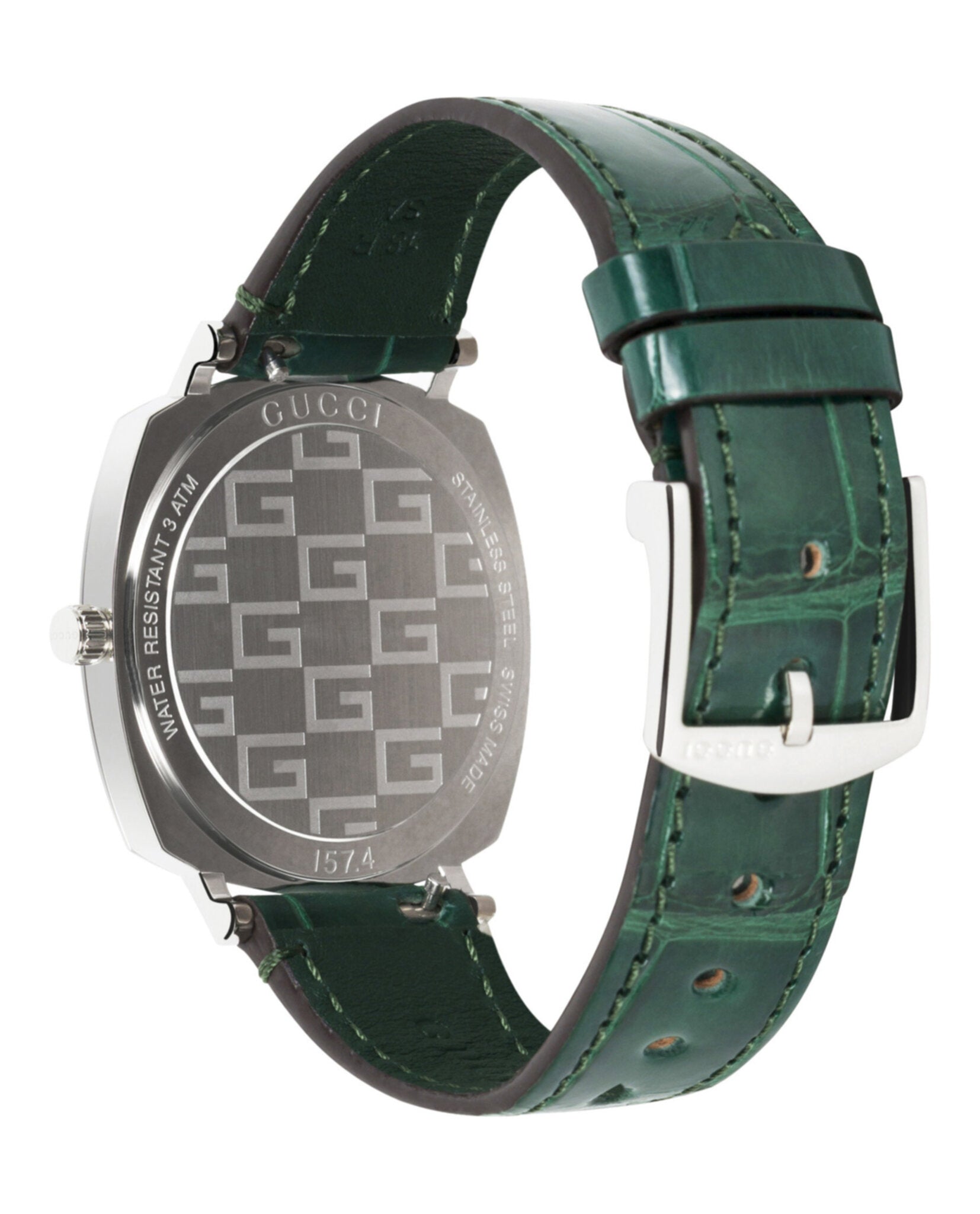 Gucci Womens  Stainless Steel 35mm Strap Fashion Watch