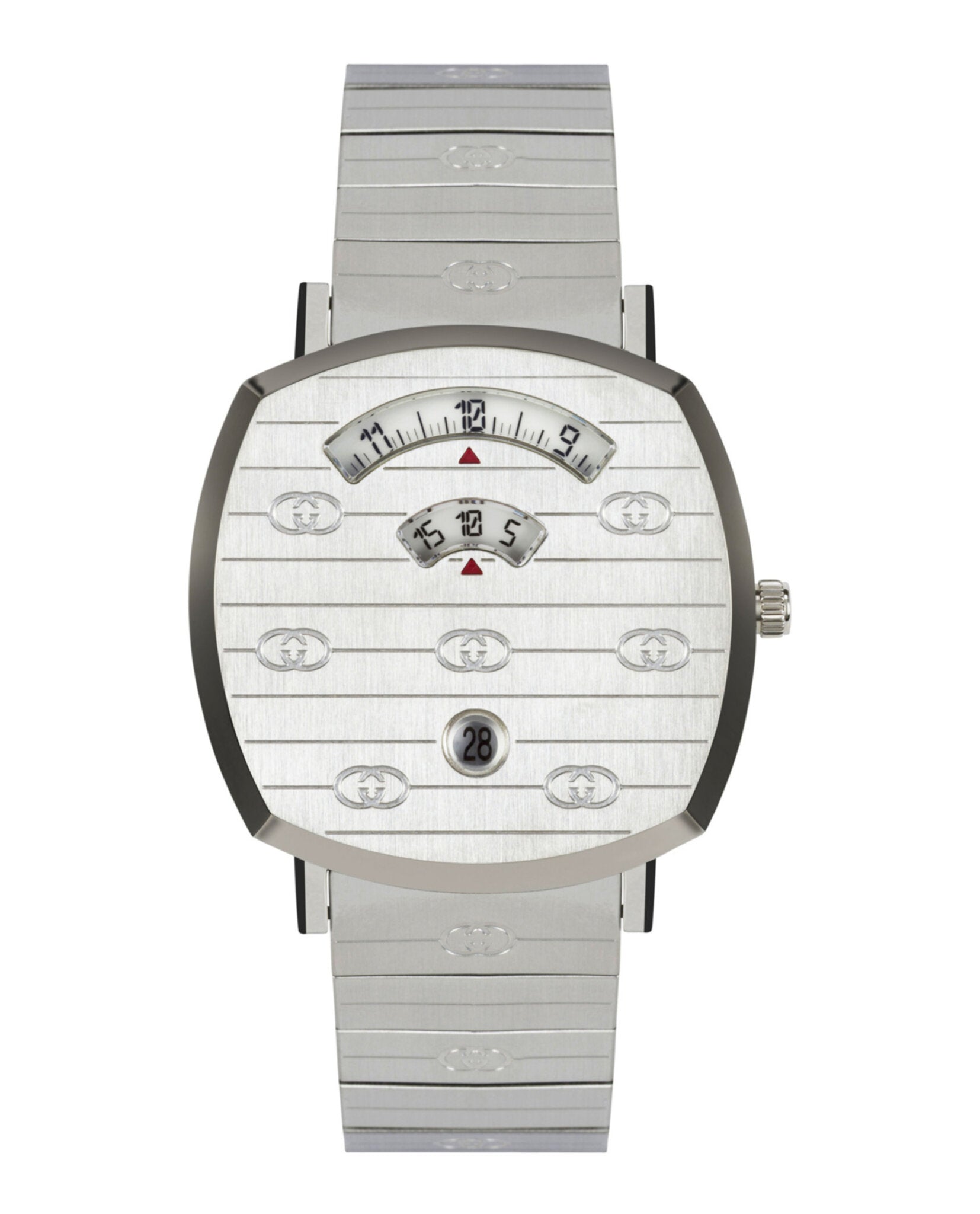 Gucci Unisex-Adult  Stainless Steel 38mm Bracelet Fashion Watch