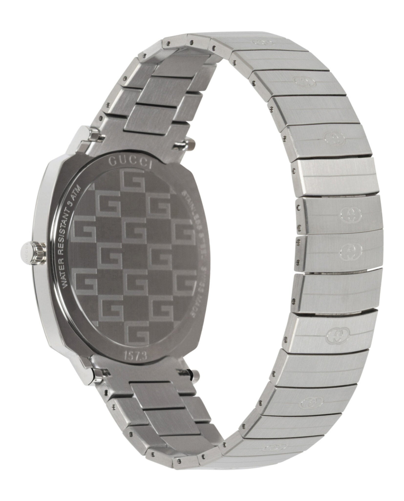 Gucci Unisex-Adult  Stainless Steel 38mm Bracelet Fashion Watch
