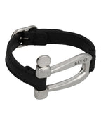 Gucci Unisex-Adult Horsebit Leather Bracelet