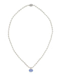 Gucci Womens Sterling Silver Interlocking G Boule Necklace