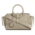 Yves Saint Calfskin Laurent Baby Downtown Cabas Satchel (SHF-11422)
