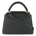 Louis Vuitton x TM Black Taurillon Capucines MM