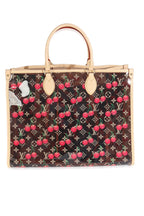 Louis Vuitton x TM Monogram Cherry Crystal Onthego GM