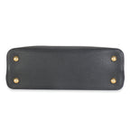 Louis Vuitton Black Taurillon Flower Crown Capucines MM