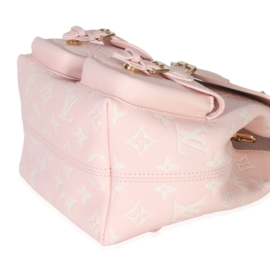 Louis Vuitton Pink Opale Monogram Empreinte Backup Backpack