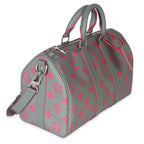 Louis Vuitton Grey Pink Monogram Glow Up Keepall Bandouliere 35