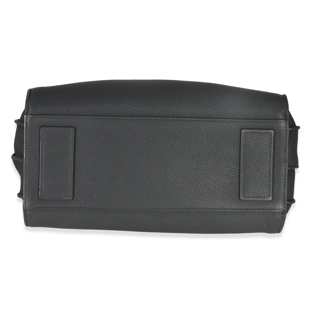 Saint Laurent Grey Grained Calfskin Small Souple Sac De Jour