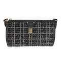 Louis Vuitton Black White Beaded Pochette Tirette