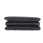 Louis Vuitton Black Monogram Embossed Lambskin Coussin BB