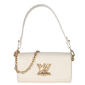 Louis Vuitton Quartz White Epi Twist West