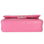 Chanel 22P Pink Quilted Caviar Small Classic Double Flap Bag