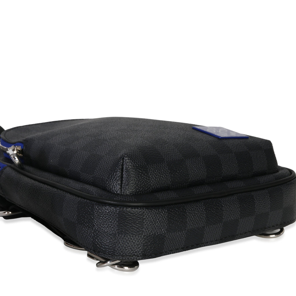 Louis Vuitton Indigo Blue Damier Graphite Canvas Avenue Slingbag