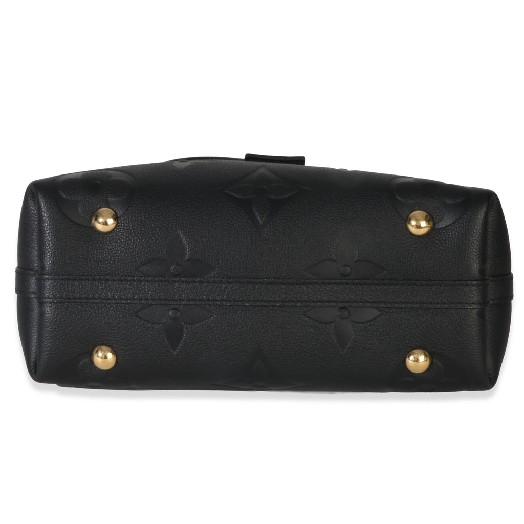 Louis Vuitton Black Giant Monogram Empreinte Carryall PM