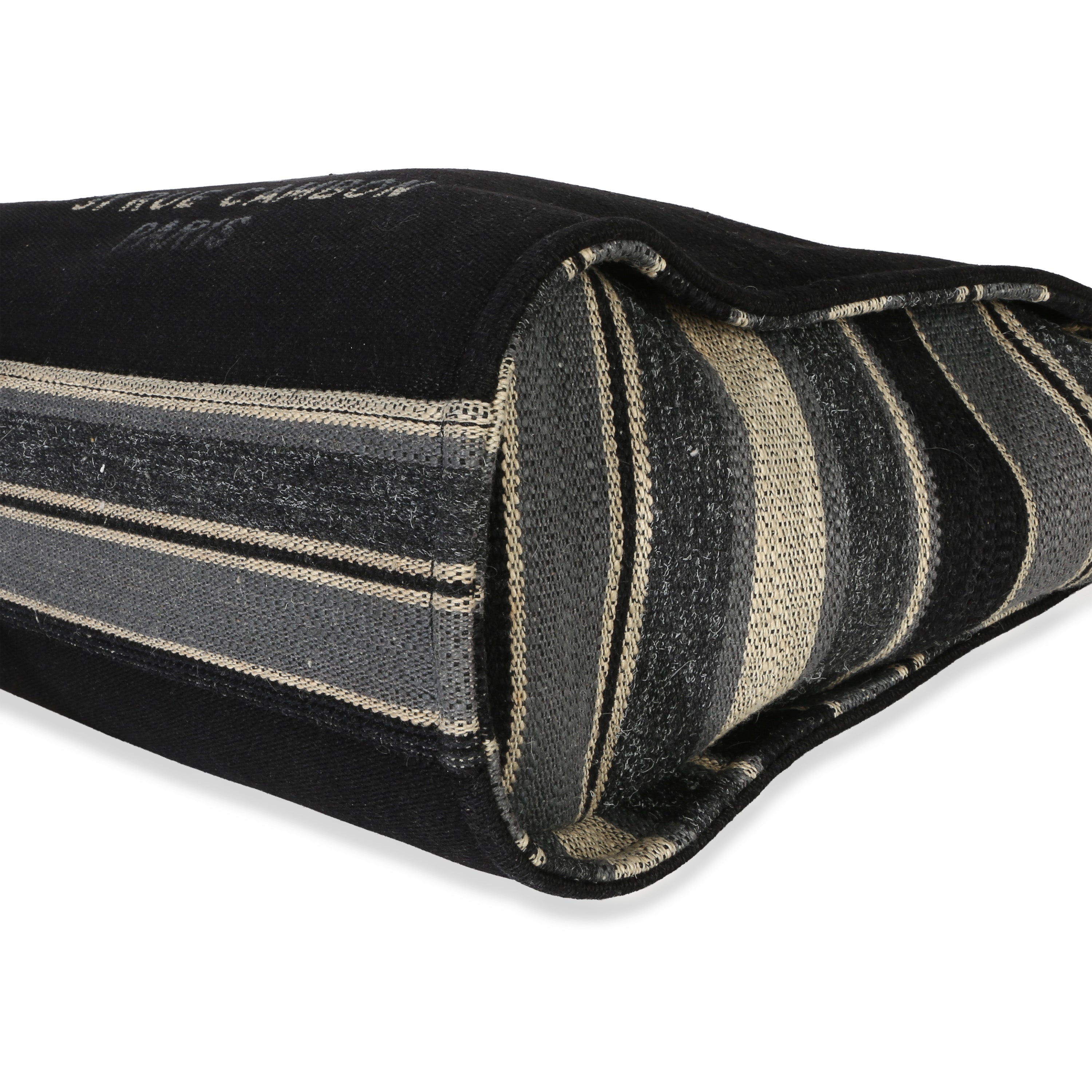 Chanel Blue Canvas Striped Small Deauville Shopping Tote