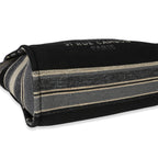 Chanel Blue Canvas Striped Small Deauville Shopping Tote