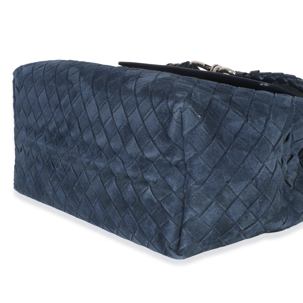 Neptune Intrecciato Suede Andiamo Messenger Bag