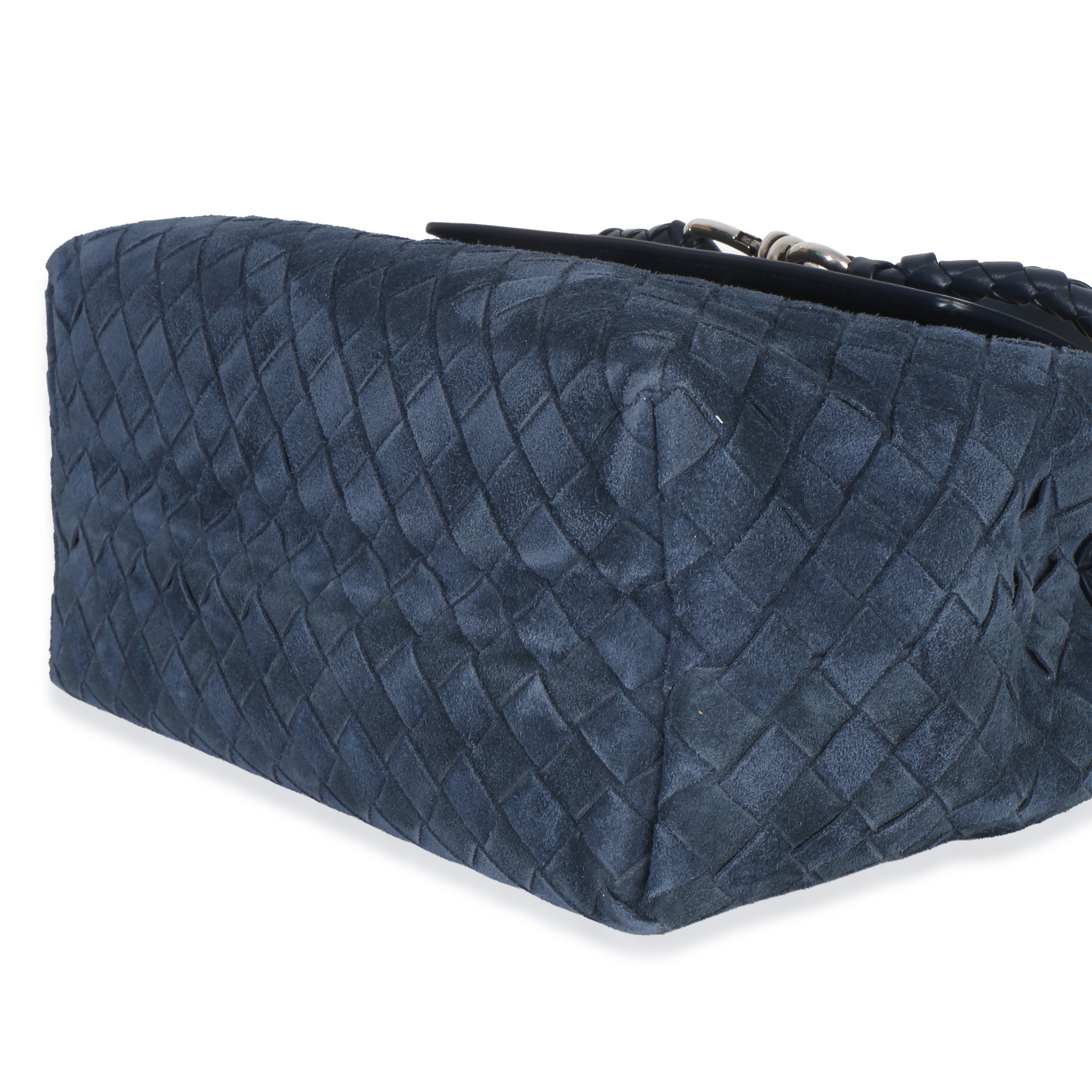 Neptune Intrecciato Suede Andiamo Messenger Bag