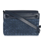 Neptune Intrecciato Suede Andiamo Messenger Bag