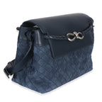 Neptune Intrecciato Suede Andiamo Messenger Bag