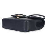 Chanel Navy Grained Shiny Calfskin Preppy Flap Bag