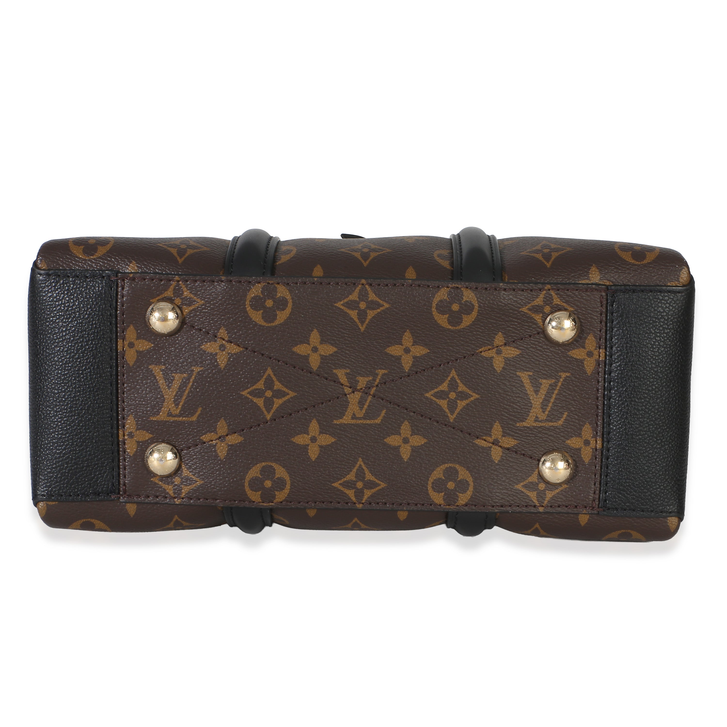 Louis Vuitton Black Monogram Canvas Soufflot BB